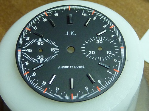 Cadran montre chronographe - cadran,